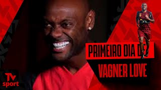 Primeiro dia de Vagner Love no Sport [upl. by Mila607]