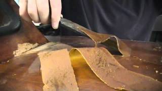 Using a Heatgun to Remove Varnish from an Old Wooden Boat [upl. by Merril]