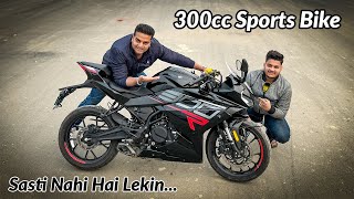 300cc Good Looking SportsBike now available in India  Keeway K300r good amp bad [upl. by Yanej670]