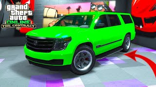 NUEVO DECLASSE GRANGER 3600LX DLC GTA 5 ONLINE quotThe Contractquot GTA V  TUNEANDO COCHE [upl. by Hillinck]