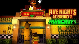 Five Nights At Freddys Movie Minecraft Official Trailer [upl. by Esinehs]