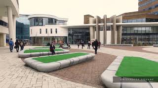 Explore the University of Huddersfields campus [upl. by Tdnerb]