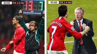 When Cristiano Ronaldo Substituted amp Shocked Sir Alex Ferguson [upl. by Sherrer]