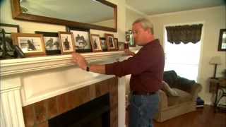 DIY Fireplace Mantel [upl. by Akilam]