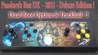 Pandoras Box DX Dual Boot Deluxe amp Trackball Edition 😨 [upl. by Nivel]