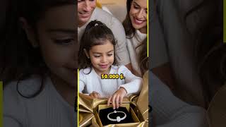 La hija de Ronaldo Alana recibe un regalo misterioso de 50000 😱🎁 [upl. by Reehsab]