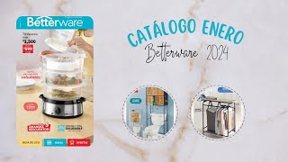 CATÁLOGO BETTERWARE ENERO 2024 [upl. by Ahsikym308]