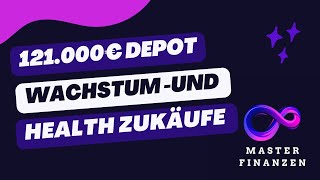 121000 € Depot  Neue Wachstumsaktien ergänzen die DividendenETFs [upl. by Greeson216]