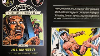 JOE MANEELY Atlas Artist Edition Vol 1 Fantagraphics Book Review [upl. by Ahsitul]