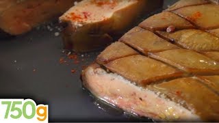 Recette de Foie gras frit aux épices  750g [upl. by Odrahcir608]