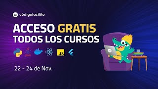 Acceso GRATIS a TODOS los CURSOS de Código Facilito 🐊 [upl. by Hartwell]