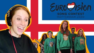 OMG ICELAND  REACTION  THINK ABOUT THINGS  EUROVISION 2020 [upl. by Lauryn]