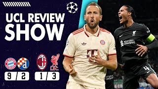 Bayern SMASH RECORDS🚨Liverpool DOMINATE AC Milan ⚽️ Man City Struggle😬 UCL REVIEW SHOW [upl. by Jarid]