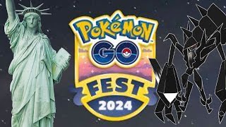 I got 2 HUNDO NECROZMA on DAY 1 of New York GO FEST  City Event Experience  Pokemon GO [upl. by Nisotawulo]