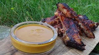 Mustard BBQ Sauce South Carolina Style KuchniaKwasiora [upl. by Cuyler]