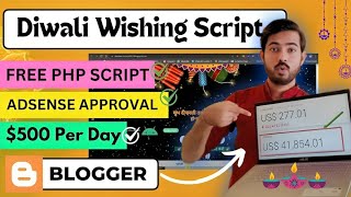 500Month  Diwali Viral Script 2024  Diwali Wishing Script 2024  Event Blogging Micro Blogging [upl. by Ettelohcin]