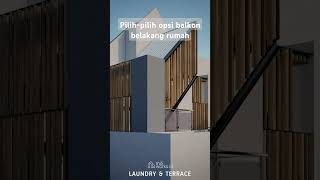 Mau seperti apa jadinya balkon belakang rumahnya fasadrumah eksterior desainrumah terasrumah [upl. by Moneta]