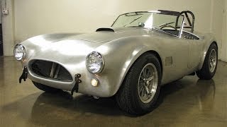 1965 Kirkham Cobra for Sale Brushed Aluminum 289 Slabside Cobra [upl. by Meredithe]