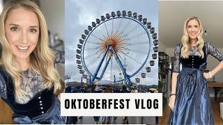 Going To Oktoberfest For The First Time Travel Vlog In Munich Germany What To Wear Expect amp More [upl. by Tennies]