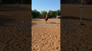 Owning a horse is hard equestrian motivation dedication fyp littlemissleading barrellife [upl. by Savage]