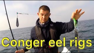 How To Make Conger Eel Rigs  Sea Fishing Rigs [upl. by Nored696]