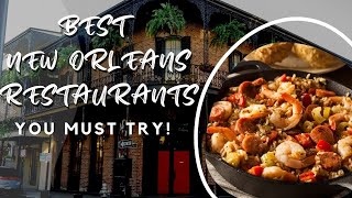 NEW ORLEANS RESTAURANTS find the best restaurants for your next trip to the Big Easy [upl. by Abixah833]