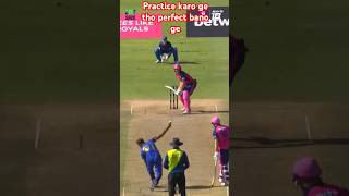 Malinga copy action  yorker practice fast bowling  shorts [upl. by Munniks]