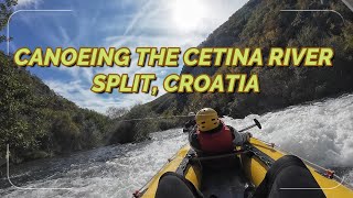 Split Croatia River Canoeing [upl. by Avrenim391]