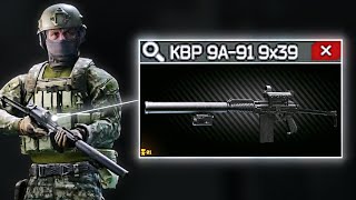 New Gun KBP 9A91 Wipe Day 1  Escape From Tarkov [upl. by Sidalg]