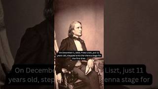 December 1 1822 an 11yearold Franz Liszt made his Vienna debut shorts onthisday [upl. by Slater]