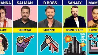 Famous Indian Actors Who Went To Jail [upl. by Irik]