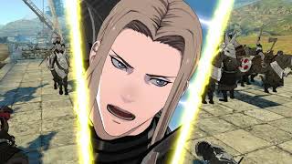 Fire Emblem Three Houses  Jeritza Battle amp Monastery Gameplay [upl. by Ellierim776]