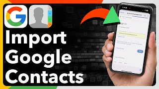 How To Import Google Contacts Into iPhone [upl. by Kristianson486]