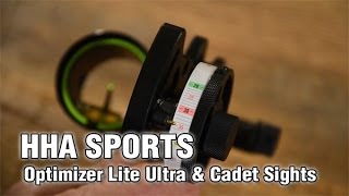 HHA Optimizer Lite Ultra amp Cadet Sights [upl. by Anad]