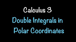 Integration in polar coordinates  MIT 1802SC Multivariable Calculus Fall 2010 [upl. by Orr]