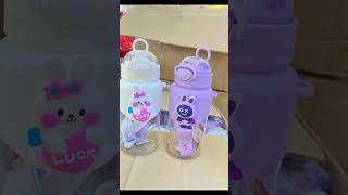 Water bottle review sanrio entertainment diy shorts [upl. by Notlem]