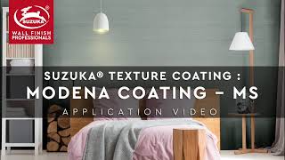 SUZUKA® TEXTURED COATING  MODENA COATING MS [upl. by Palm889]