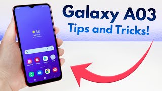 Samsung Galaxy A03  Tips amp Tricks Hidden Features [upl. by Nessnaj]