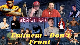 Eminem is HIM  Don’t Front feat Buckshot Official Audio REACTION [upl. by Benedikt]