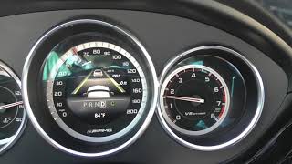 MercedesBenz DISTRONIC PLUS Cruise Control  Real World Demo in Interstate Traffic in a CLS 63 AMG [upl. by Assirroc]