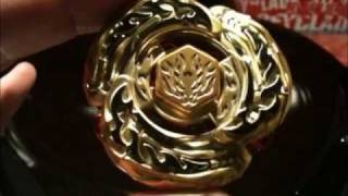 Beyblade LDrago Destroy DF105LRF Gold Armored Version Review andTest [upl. by Brenna737]