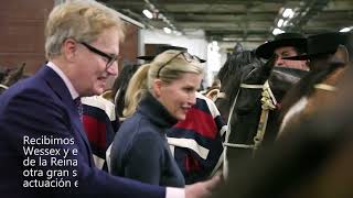 Palmas de Peñaflor en el Olympia International Horse Show  Inglaterra 2017 [upl. by Emlin]