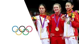 Rosannagh MacLennan Wins Womens Trampoline Gold  London 2012 Olympics [upl. by Regor]