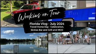 Disney World Vlog  The time has come for Travel Home Day with a visit to Celebration and Sickies [upl. by Norted159]