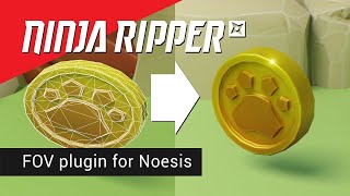 Ninja Ripper 206  New easy way to fix 3Dmodels FOV distortions Noesis addon [upl. by Hime]