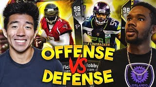 OFFENSE VS DEFENSE DRAFT CRAZIEST GAME VS DRE DRIZZLE Madden 19 Ultimate Team [upl. by Shushan]