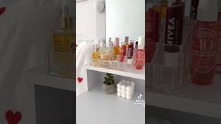 Organize my vanity tiktokcompilation aesthetic organization vanity [upl. by Tomasine]