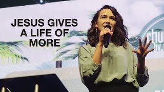 Jesus Gives a Life of More  Hosanna Wong at Church by the Glades [upl. by Kristien]