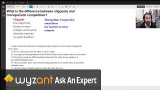 Differences between monopolistically competitive markets and oligopolistic markets [upl. by Nonah]