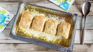 Schlemmerfilet Bordelaise – Herbed Almond and Parmesan Crusted Fish [upl. by Yks]